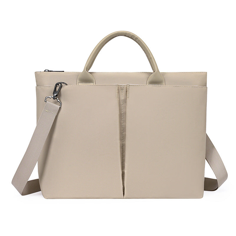 15.6" Laptop Bag Tote Bag Business Work Bag For Women With Carrying Handle And Shoulder Strap