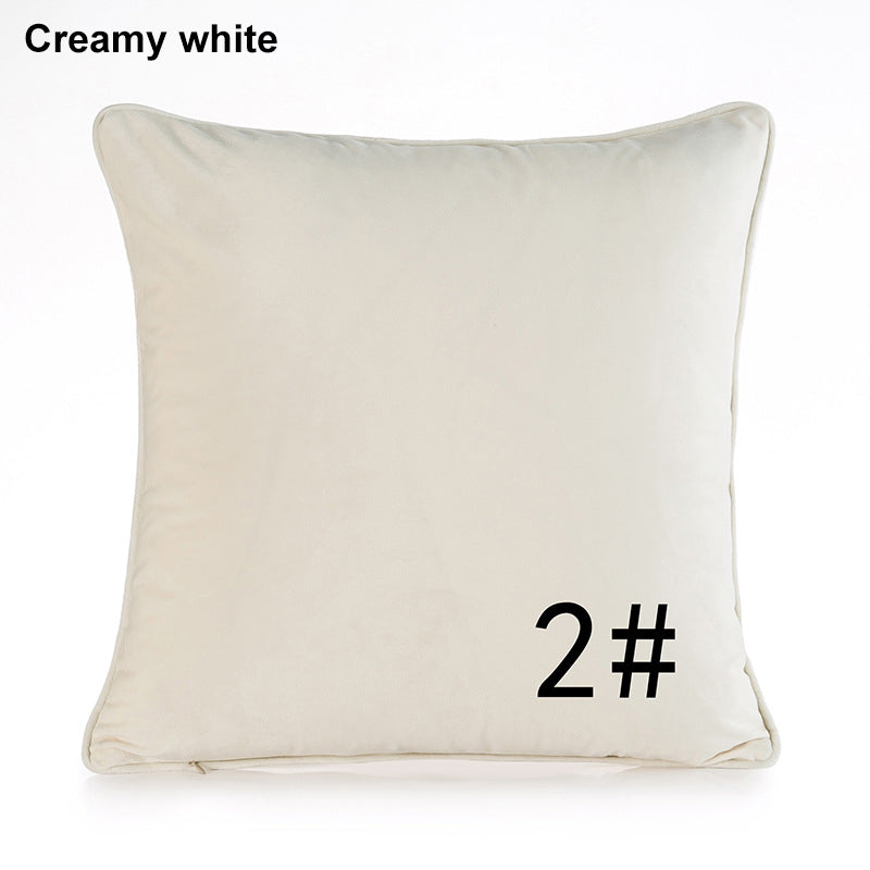 Full Printed 17.7 x 17.7" Premium Square Dutch Velvet Throw Pillowcase With Hidden Zipper