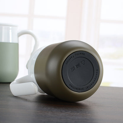 15 Oz./460ml Coffee Mug Vacuum Insulated Bottle Thermal Cup