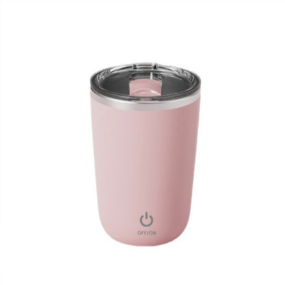 12 Oz. Stainless Steel Coffee Automatic Stirring Cup Coffee Mug