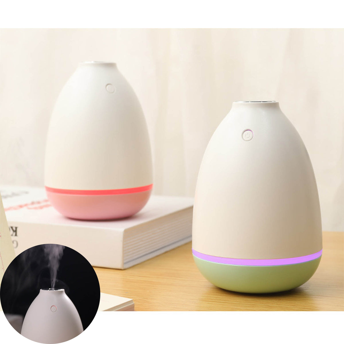 200ml Water Drop Shaped Air Mist Humidifier