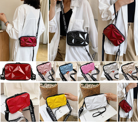 7-Inch Mini PC Makeup Bag Crossbody Pouch Phone Purse