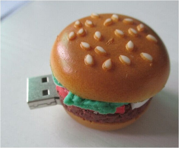 Mini Hamburger USB Flash Drive (4 GB)