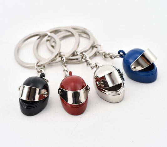 Motorcycle Helmet Shape Key Chain
