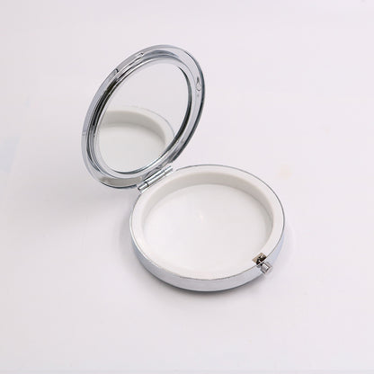 Round Metal Box W/A Mirror