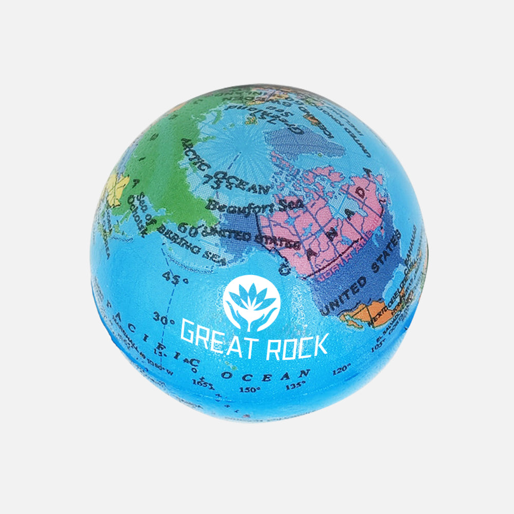 Globe PU Stress Reliever Ball