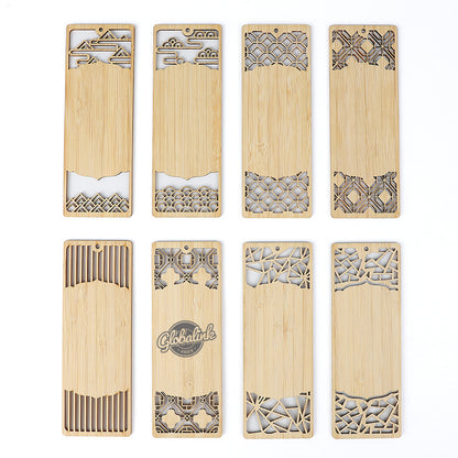 Bamboo Carving Bookmarks Hollow Bookmark For Women And Men