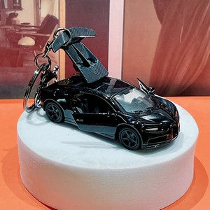Mini Simulation Sports Car Model Keychain Classic Car Shaped Keychain