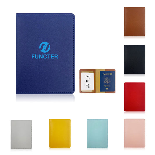 Passport Holder PU Leather Passport Cover for Travel