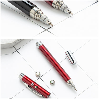 4" 1 Laser Pointer Multi Function Pen Retractable Teaching Pointer Stick Whiteboard Pointer