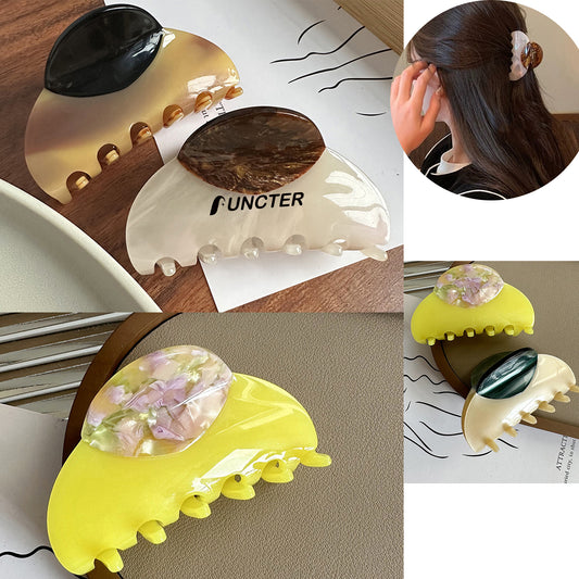 2.95" Acetate Hair Claw Clip