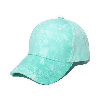 Classic Cotton Baseball Cap Dye Ponytail Hat