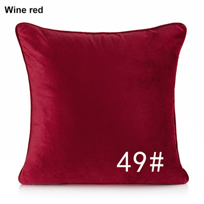Full Printed 17.7 x 17.7" Premium Square Dutch Velvet Throw Pillowcase With Hidden Zipper