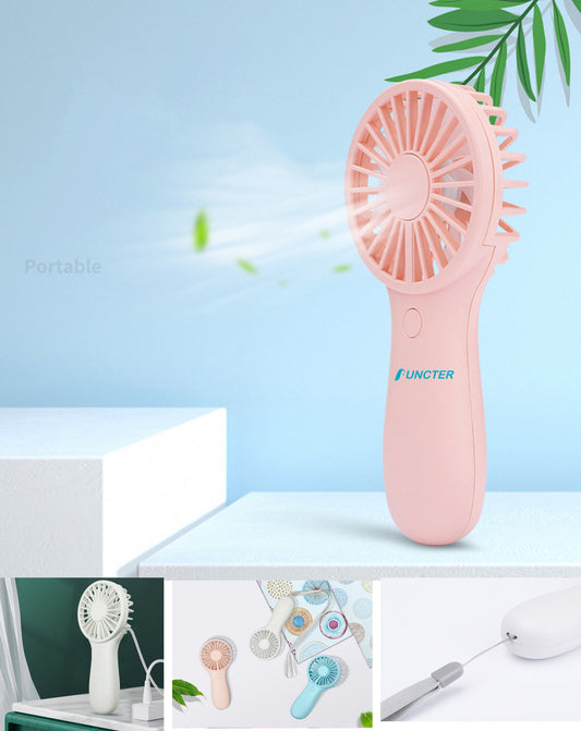 1200mAh Mini USB Handheld Charging Fan