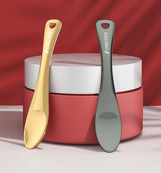 Mini Metal Cosmetic Skincare Spatula Facial Tool