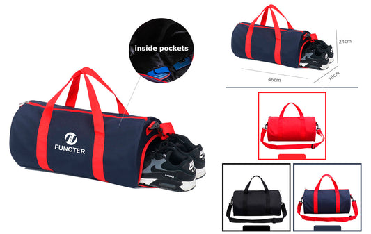 Wet and Dry Separated Oxford Tote Bag Swimming Bag Gym Bag
