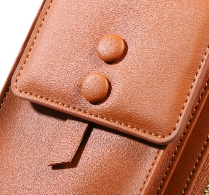 PU Leather Cell Phone Purse Bag Small Crossbody Bag Mini Messenger Bag Wallet Bag Shoulder Handbag