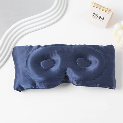 Silk 3D Sleep Eye Mask W/ Adjustable Magic Tape