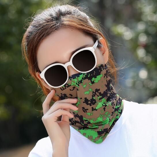 Full Color Printed Reusable Multi-Functional Headband Fits Anyone