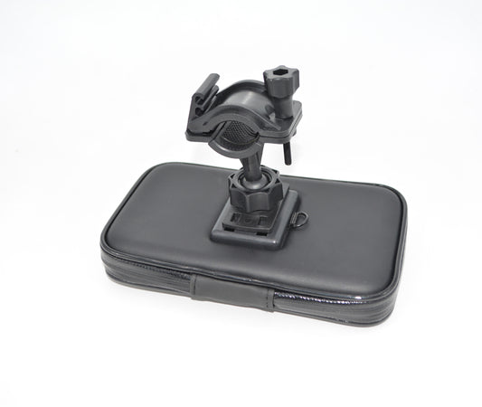 5.5" PU Surface Bicycle Handlebars Using Waterproof Phone Holder
