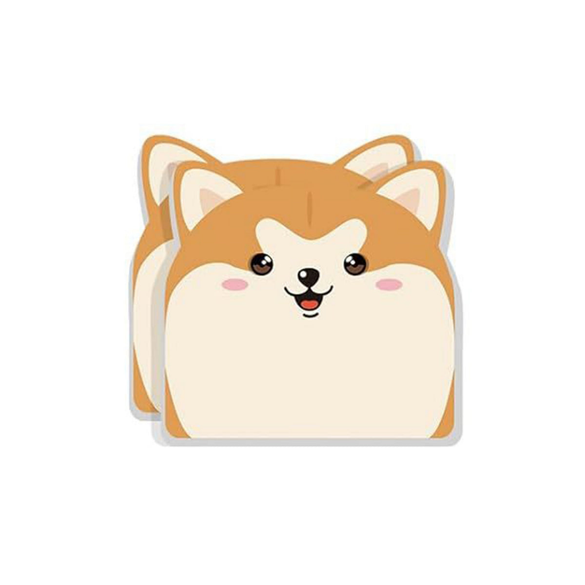 30 Sheets Custom Paper Cute Dog Sticky Notes Writing Pads