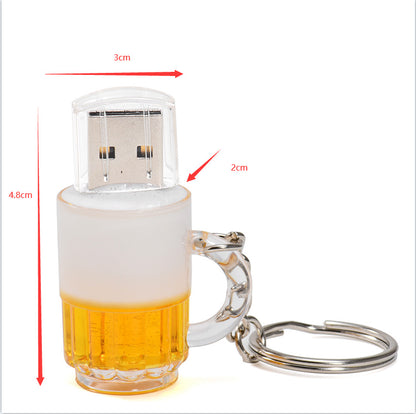 8G USB 2.0 Flash Drive USB Stick W/ Keychain