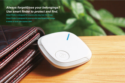 Square-Shaped Wireless Smart Wireless Tracker Anti-Lost Device Keychain Key Finder