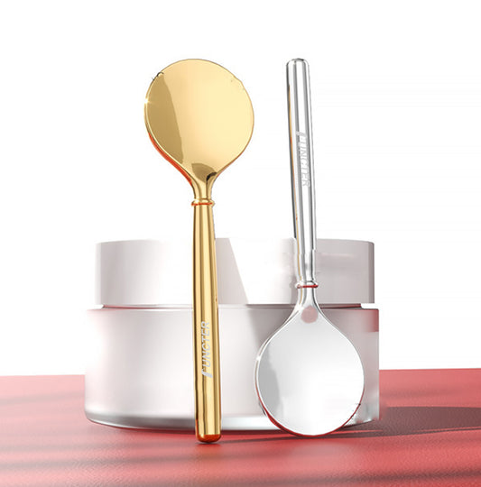 Metal Cosmetic Skincare Spatula Facial Massager