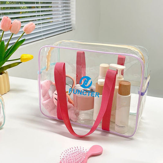 Waterproof Clear PVC Beach Bag Cosmetic Organizer