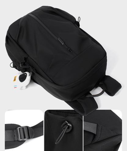 Unisex Lightweight Student Backpack Large Capacity Business Casual Trendy Laptop Bag