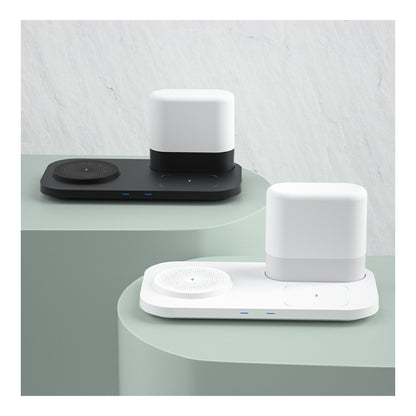 2" 1 Nightstand Lamp with Wireless Charging