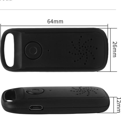 Rectangle Shaped Wireless Smart Tracker Anti-Lost Device Keychain Key Finder W/ Rechargeable Battery
