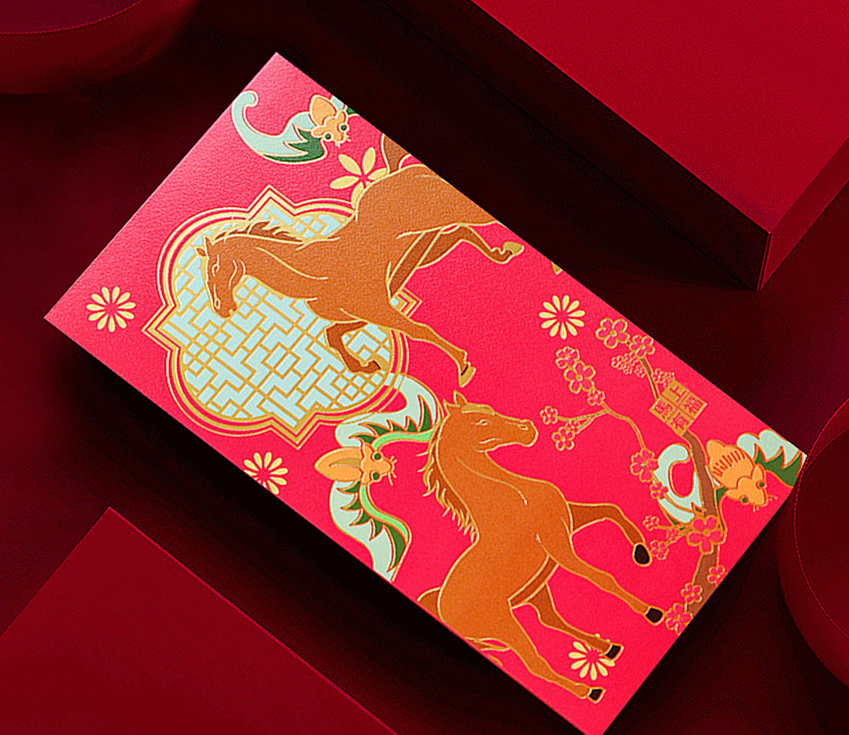 Customized Horse Year Chinese New Year Red Envelope #37