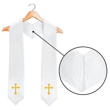 Custom 72"L Embroidery Choir Stole Graduation Stole