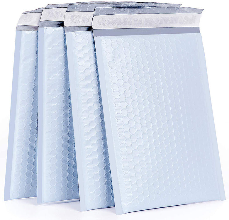 9.9 x 11.8" Blue Poly Bubble Mailer Self Seal Padded Envelope for Shipping/ Packaging/Mailing