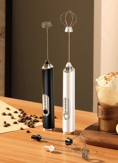 Handheld Milk And Coffee Frother Drink Mixer Electric Whisk Foam Maker Eggbeater