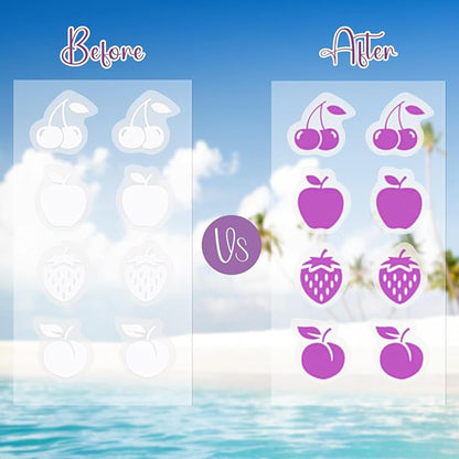 Fully Shape/Logo/Size/Packaging Customized Sunburn Alert Sticker