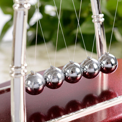 Newton's Cradle Metal Balance Balls Desk Stress Relief Physics Toy