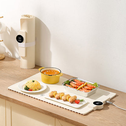 Foldable Silicone Electric Food Warming Mat Warming Tray