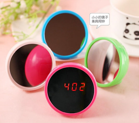 LED Mirror Clock
