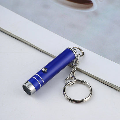 Purple Light UV Detector Mini LED Flashlight Keychain