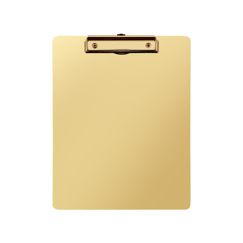 A4 Stainless Steel Heavy Duty Metal Menu Folder & Clipboard