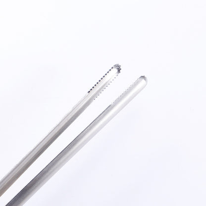 8" 304 Stainless Steel Food Tongs Barbeque Kitchen Tongs
