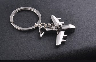 Airliner Shaped Key Chain