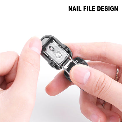 Portable Mini Stainless Steel Nail Clipper Keychain
