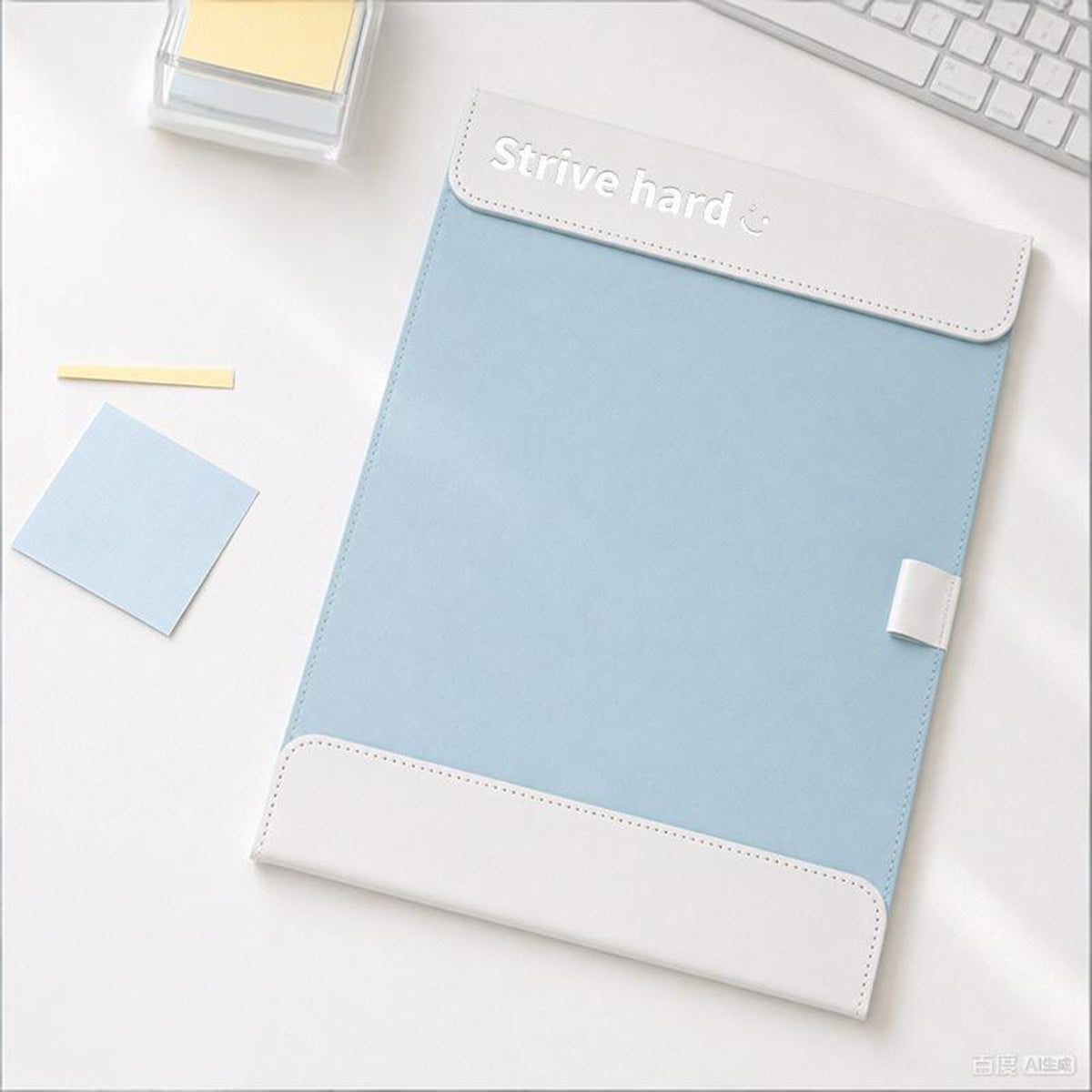 White/Blue