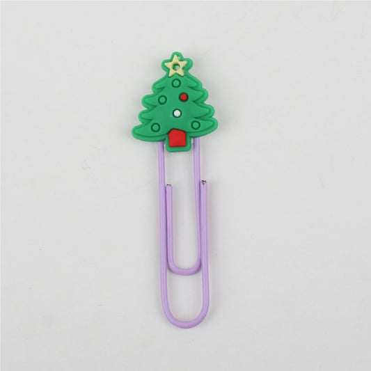 Christmas Bookmark Paper Clip Book Clip Paper Clamp Christmas Tree Paperclip