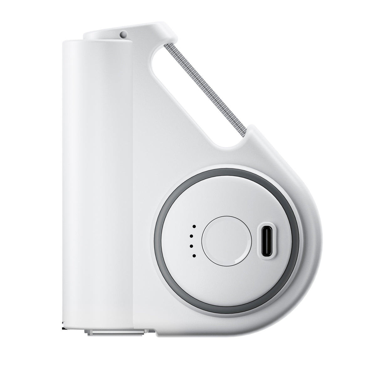 5000mAh Mini Power Bank WIth Wireless Charger For Smart watch With Metal Carabiner