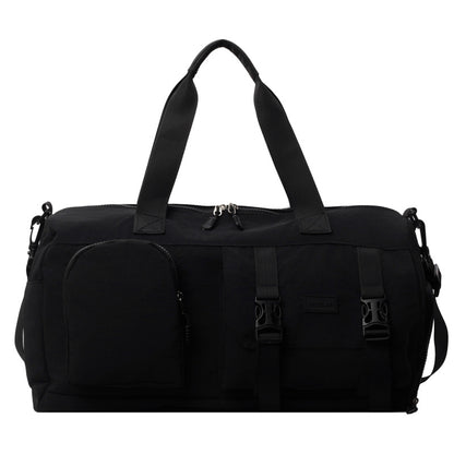 Travel Duffel Bag Sport Gym Bag Polyester Tote Bag Swimming Bag with Shoe Pouch&Wet Pocket