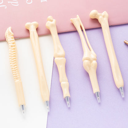 Halloween Finger Bone Pen Skeleton Ballpoint Pen Creative Writing Pen